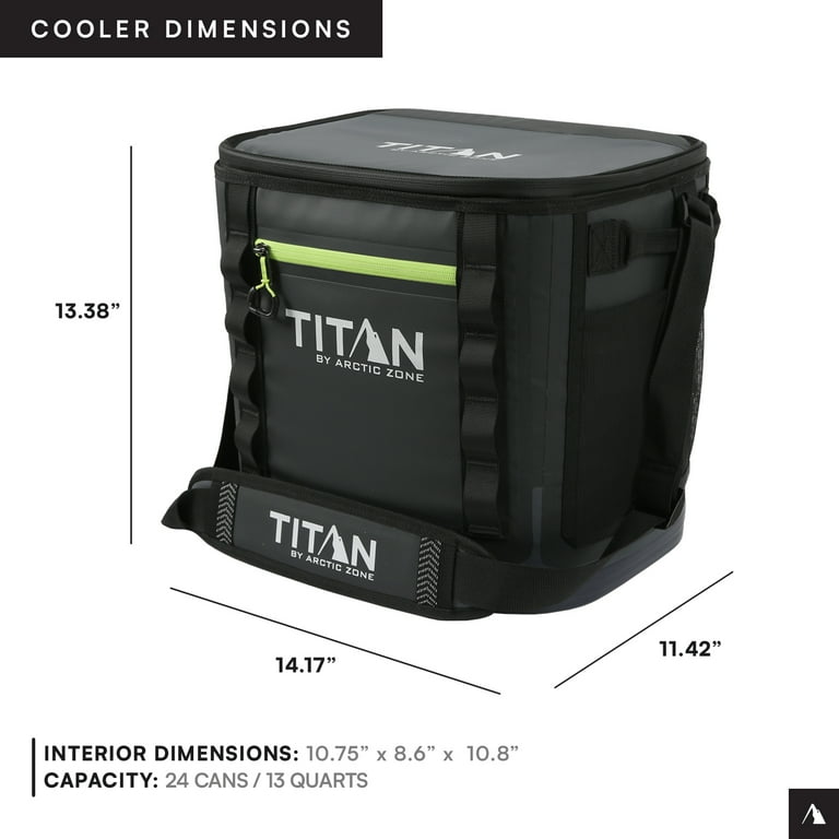 Titan by Arctic Zone 24 Can, 16 Quart Welded Soft Cooler with