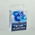 thumbnail image 2 of Rite Lite Battery Operated Blue and Clear LED Chanukah Micro String Lights - 5 ft Silver Wire, 2 of 2