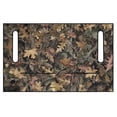 thumbnail image 2 of XYZCANDO Camouflage Leaf Golf Cart Seat Cover with 4 Front Pockets, Non-Slip Washable Terry Cloth Seat Protector Universal for 2-Seat Golf Carts, 2 of 8