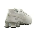thumbnail image 3 of Nike Shox Deliver PNT (GS) Big Kids Shoes White/White-Metallic Silver-Black 615981-100 (4.5 M US), 3 of 6
