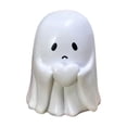 thumbnail image 3 of Halloween Ghost Figurine, Holding-Heart Cute Ghost, Funny Ghost Statue Halloween Decor for Gift, Cute Spooky Tabletop Ornament for Home, Mantle, Desk & Party Decoration, 3 of 6