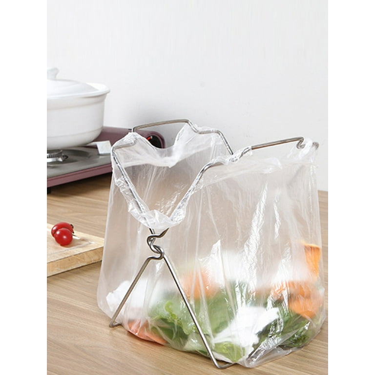 Multipurpose PP Plastic Bag Storage Shelves Stackable Handbag Clothes  Organizer Rack