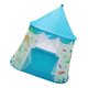 thumbnail image 5 of Los de Tul Plegable Portátil Desarrollan El Regalo Interior de Juguete Al Aire Libre - Azul Sunnimix Castillo de princesa plegable portátil, 5 of 7