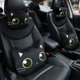 thumbnail image 2 of Almohada para el cuello del coche con forma de gato de dibujos animados, cojín de viaje para reposacabezas de coche, cinturón de seguridad con forma de gato, fundas para los hombros, accesorios para e, 2 of 5