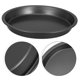 thumbnail image 4 of GOOHOCHY Bandeja para Pizza, horno de Pizza de acero inoxidable, bandeja para hornear, bandeja redonda para hornear Pizza, bandeja para servir Pizza, utensilios para hornear, 4 of 7