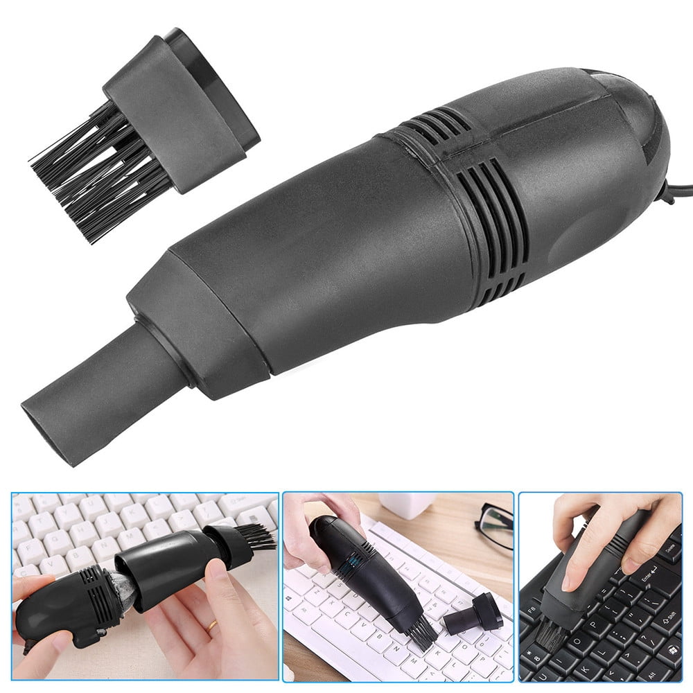 QOR Balance Mini USB Keyboard Cleaner Computer Vacuum PC Laptop Brush Dust Cleaning Kit for Laptop Desktop Computers Keyboards