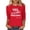 Red, variant on DailyTrove Womens Winter "YES I'M ALWAYS FREEZING" Graphic Short Sleeve T-Shirt - Loose Fit Casual Daily Wear,Green,XXXL
