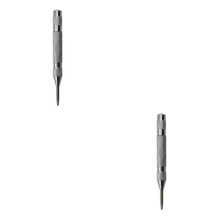 

Tmosphere Automatic Spring Loaded Center Punch Metal Glass Plastic Leatherworking for Chisel Furniture Craftsmen Carpenter Hand Tool Type1 NO1