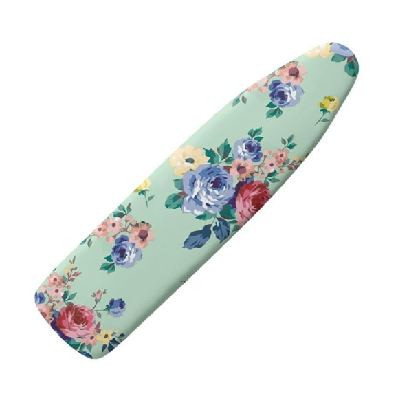 Kuiaobaty Colorful Rose Pattern Ironing Board Cover Table Top Home Decoration Non Stick Scorch and Stain Resistant Iron Dust Cover Standard Size 15 x 54 Inch Home Decor