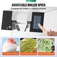 thumbnail image 3 of KFFKFF Commercial Snowflake Ice Machine, 507LBS/24H Snowflake Ice Maker, Stainless Steel Ice Shaver Machine, Electric Snow Cone Maker, Air Cooling System, 3 of 9