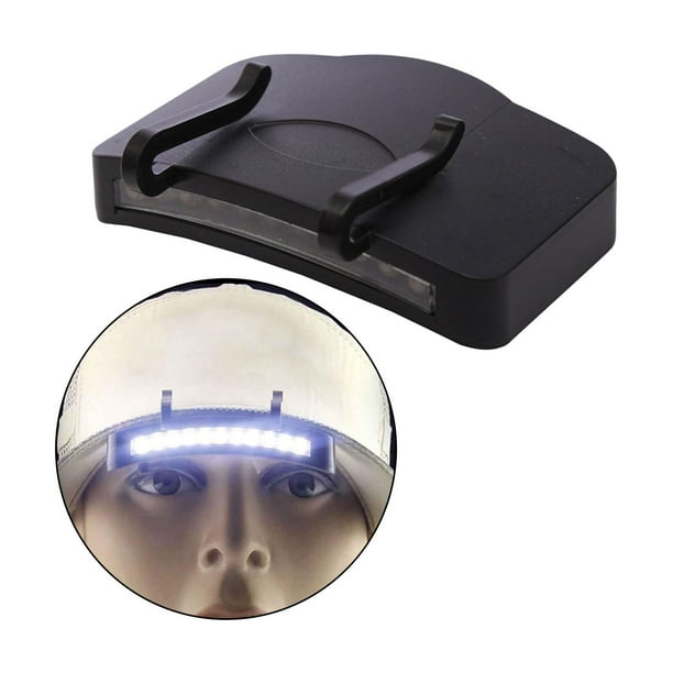Hat Light for Runners Rechargeable Brim LED Light Clip on Hat