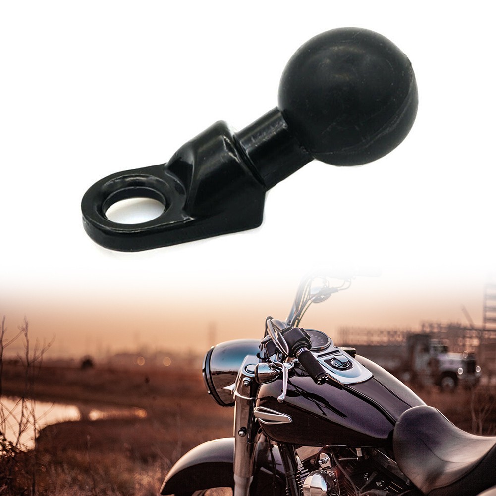 Motorcycle Rear View Mirror Ball Adapter Fixed Bracket Base Mobile