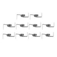 thumbnail image 1 of 10x tambor rueda de carrete de pesca Clips de resorte pieza de repuesto Clip de retención de acero inoxidable accesorio multiuso reparación de carrete Muelles de torsión de 3 mm. DYNWAVEMX resorte de rueda de pesca, 1 of 8