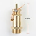 thumbnail image 2 of 1/2\"for BSP Air Compressor Pressure Safety Relief Valve Release Brass Copper 8KG16KG, 2 of 5