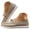 Beige, variant on Women's Loafers Comfortable Leather Casual Slip on Dress Shoes Memory Foam Business Driving Walking Casual Work Flats Beige Size 8