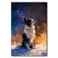 thumbnail image 3 of Border Terrier Dog Art Print Poster, Wall art Canvas Painting Decor, Dog Pop Starry Night Art Home Decor Artwork For Bedroom Living Room Bathroom Décor, 3 of 6