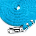 thumbnail image 2 of Poly Lead Rope - Bull Snap Color: Turquoise, 2 of 2