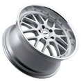 thumbnail image 2 of Tsw Valencia 20X10 5X120 20Et 72.1Cb Silver W/ Mirror Cut Lip Wheel, 2 of 3
