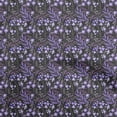 thumbnail image 1 of oneOone Viscose Chiffon Purple Fabric Florals Fabric For Sewing Printed Craft Fabric By The Yard 42 Inch Wide, 1 of 1