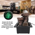 thumbnail image 4 of Tabletop Fountain, Quiet Easy Installation Increase Humidity Circulating Water Desktop Fountain Decor  for Study for Office, 4 of 7