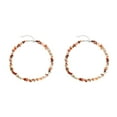 thumbnail image 1 of Guardoinrt Collier Déclaration Perles pour Femmes et Filles Ajout à la Mode et Polyvalent Café 2Set, 1 of 6