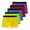 Rainbow color, variant on INNERSY Boys Underwear Stretchy Cotton Soft Boxer Briefs for 6-18 Teen Boys 5 Pack(Large,Black/Gray)
