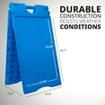 thumbnail image 5 of JUMBL Folding Double-sided Weather-resistant Signboard for Sidewalk Display, 5 of 8