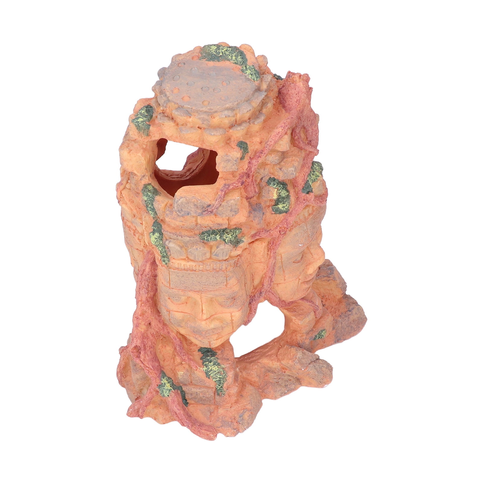 BIMZUC Aquarium Buddha Ornament Reptile Shelter Resin Hideout Cave Multipurpose Decoration for Fish Tank Fountain Landscape Safe Fish Tank Decor 10.6 inches / 27 cm
