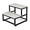 Gray, variant on 2 Step Stool for Adults Kids, Heavy Duty Sturdy Steel Frame with Wooden Steps, Bedside Foot Stool with 500lbs Load Capacity, Non-Slip Step Stool for High Bed