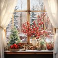 thumbnail image 1 of A3707 Serie Paisaje Ventana Invierno Con Diamantes Redondos Pintura Diamantes Resina 30*30CM, 1 of 9