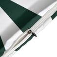 thumbnail image 4 of 3 Pcs Soft Bedding Set, Includes 1 Duvet Cover with Zipper And 2 Pillow Shams,Aesthetic Grey Green And White Sunburst Full(79"×90"), 4 of 8