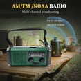thumbnail image 6 of iMeshbean 10000mAh Emergency Radio Solar RaRadio Hand Crank Radio NOAA/AM/FM Weather Radio, 6 of 13