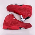 thumbnail image 3 of A i r-Jor-dan 5 Retro "RED SUEDE" 2017 - Size 11.5 - 136027 602 (6232-6), 3 of 6