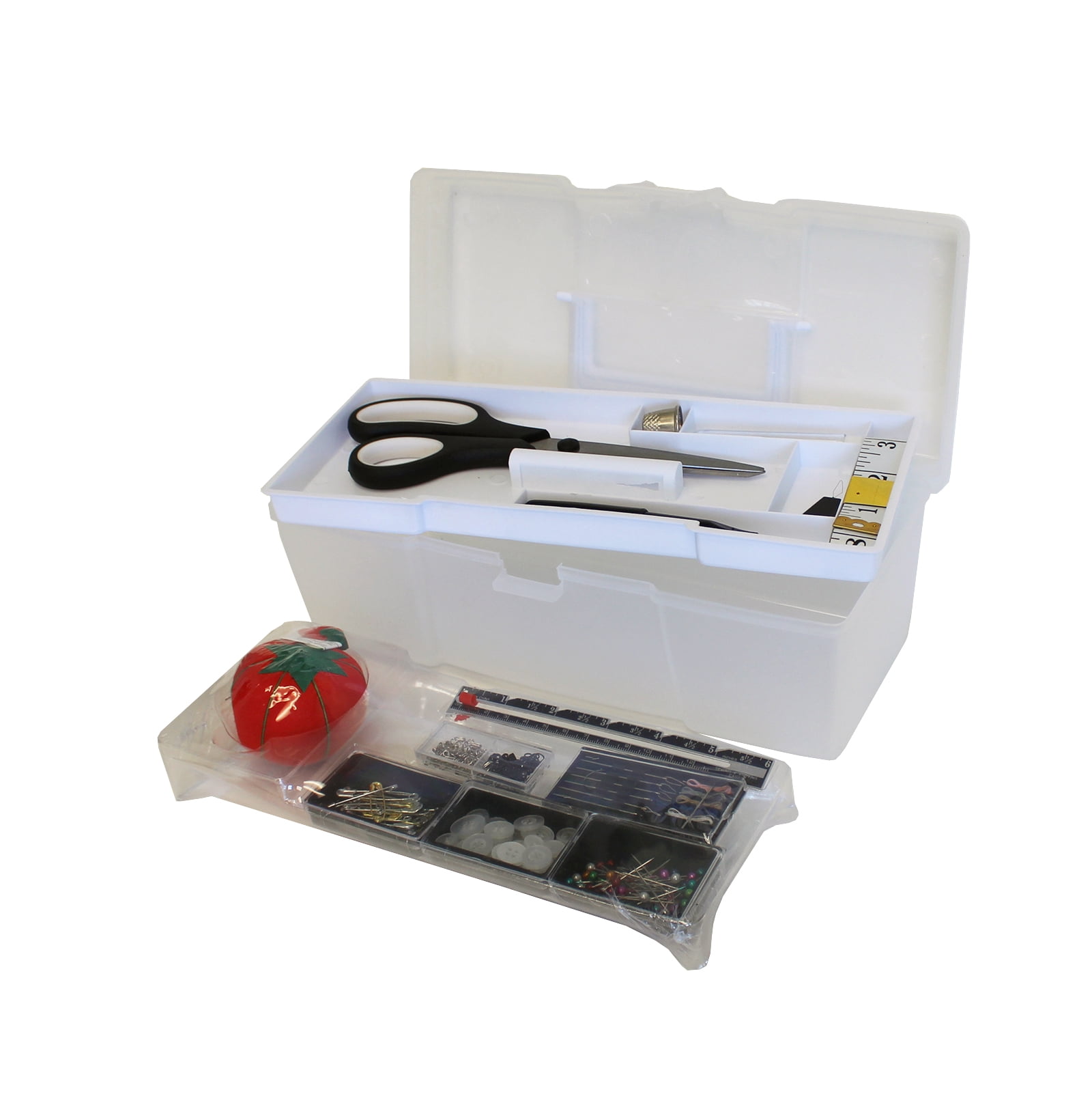 Sew & Go Premium Sewing Kit in Caddy with Removable Tray by Loops & Threads