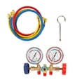 thumbnail image 4 of Refrigerant Manifold Gauge Air Condition Refrigeration Set Air Conditioning Tools With Hose And Hook For R12 R22 R-404A R-134a, 4 of 7