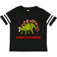 thumbnail image 3 of Inktastic Santa-saurus Christmas Dinosaur Boys or Girls Toddler T-Shirt, 3 of 5