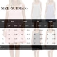 thumbnail image 3 of AHMOMEI Women's Tank Nightgown Sleeveless Sleepwear Scoop Neck Full Slip Chemise Nightdress Black M, 3 of 5