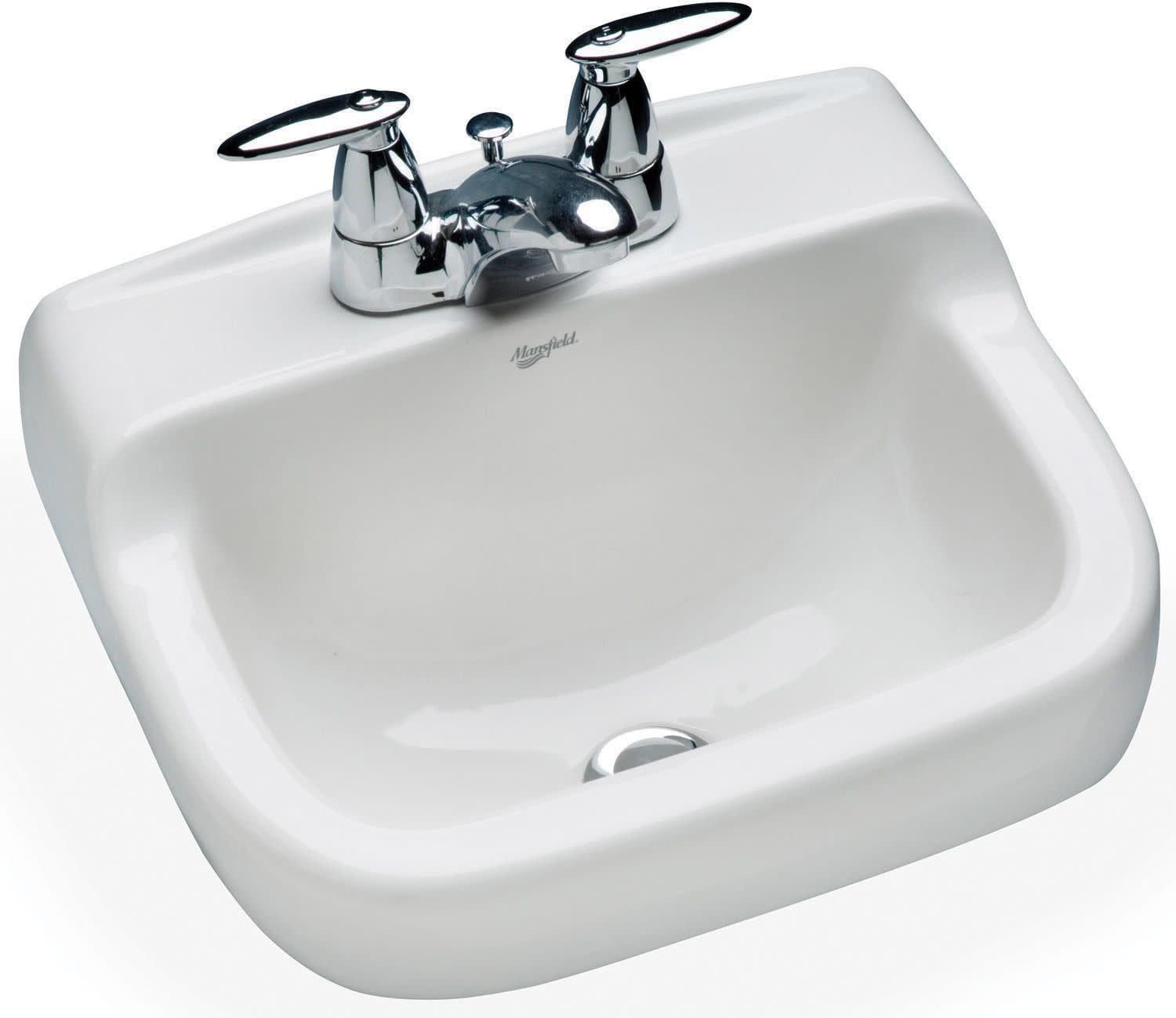 Mansfield 1613Ns4 Spruce Cove 161/8" Vitreous China Wall Mounted