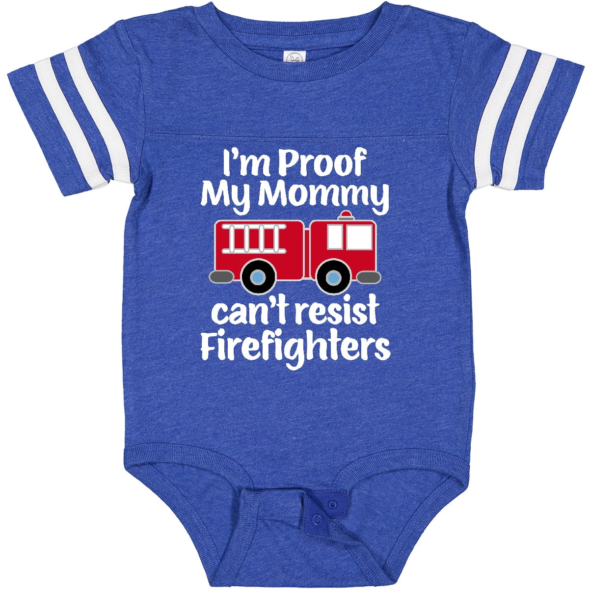 Inktastic Firefighter Daddy Baby Fireman Boys or Girls Baby Bodysuit