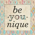 thumbnail image 2 of Biscardi, Nicholas 15x15 Gold Ornate Wood Framed with Double Matting Museum Art Print Titled - Be You Nique, 2 of 4