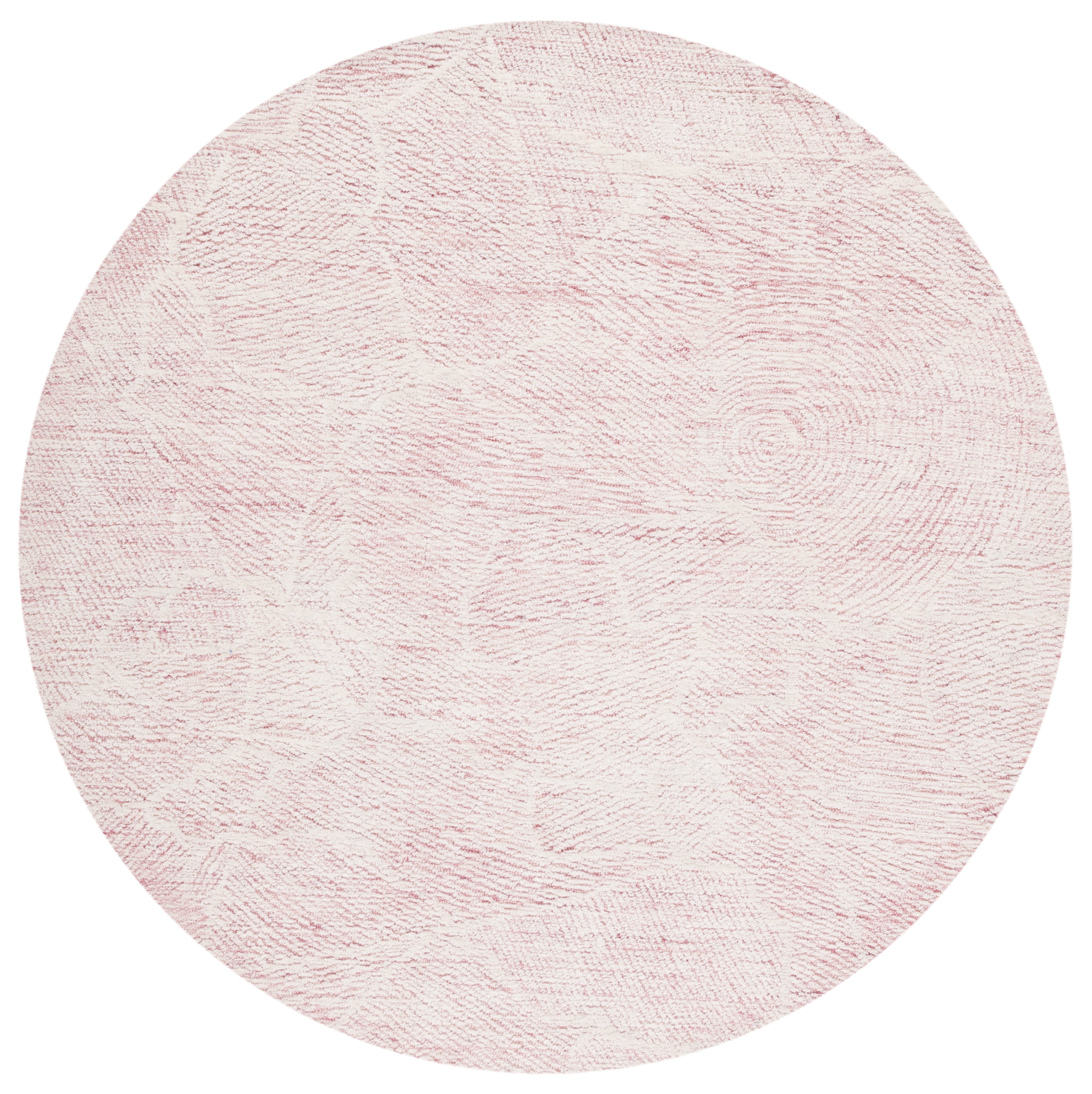 Safavieh Metro Patricia Distressed Area Rug, Pink/Ivory, 6' x 6' Round