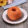 thumbnail image 3 of WHAMVOX Natural Jute Rope for Decoration Craft Projects and Party Decorations Orange 0.5 Inch Diameter, 3 of 8