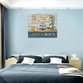 thumbnail image 3 of Lighthouse Seashell Wall Art Beach Sailboat Coastal Ocean Turtle Pictures Bathroom Wall Decor Canvas Prints Painting Beach Decorations Framed Artwork for Living Room Kitchen Bedroom 20"x16", 3 of 6