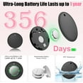 thumbnail image 5 of Wrongduck 2026 Air Tracker Smart Tags 4 Pack, Dual System Bluetooth Item Locator for Android & iOS, Works with Apple Find My and Google Find Hub for Keys Luggage, 5 of 8