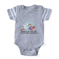 thumbnail image 1 of CafePress - Stork Baby Puerto 2 - Cute Infant Baby Football Bodysuit, 1 of 1
