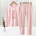 thumbnail image 2 of NOLDARES Infant Baby Boy Outfits 2 Piece Long Sleeve Crew Neck Sweatshirt Tops Casual Pocket Joggers Pants Cartoon Clothes Toddler Clothing(Light Pink,9-10 Y), 2 of 6
