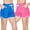 Royal Blue/Pink (2 Pack), variant on tSe Womens Short, Sleep Wear, Lounger, Drawstring Active Women’s Vibrant Colors Sport Shorts with Pocket, Walking, Running and Yoga Shorts, Black, L/XL