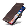 thumbnail image 2 of Étui Portefeuille Premium pour Google Pixel 8 Pro avec Fentes pour Cartes et Support, Couverture à Rabat Brun, 2 of 7