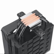 Thermaltake ASTRIA 200 ARGB Lighting CPU Cooler - 4.72 Maximum Fan Diameter - 1 x Fan(s) - 4 x Heat Pipe(s) - 65 CFM Maximum Airflow - 1800 rpm - 5V ARGB Header, 2510 - 4Pin - Compatible Intel Soc...