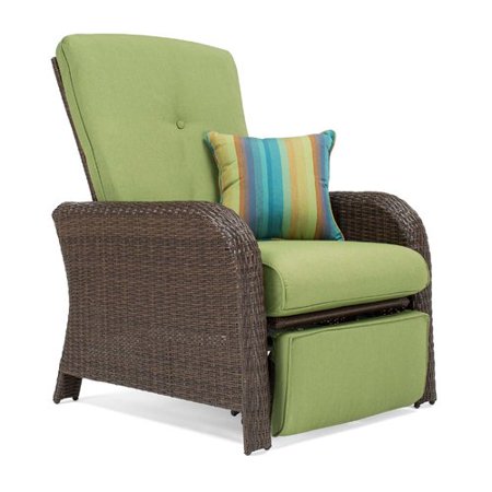 La Z Boy Outdoor Sawyer Recliner Patio Chair With Cushion Walmart